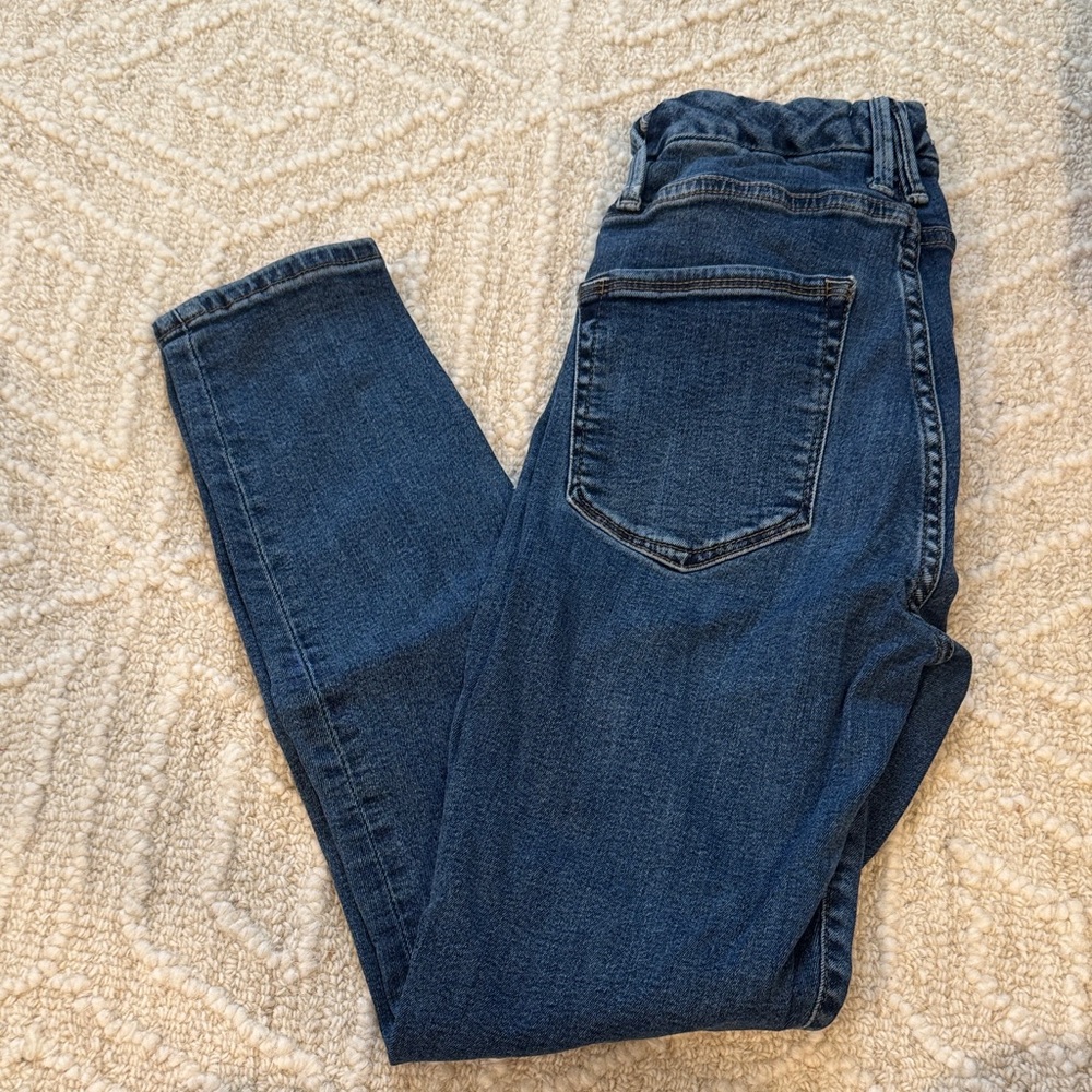 Good American Dark Blue Skinny Jeans